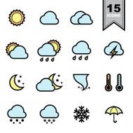 Weather icons set N2