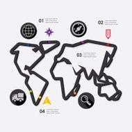 navigation infographic N8