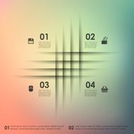 business infographic with unfocused background N95