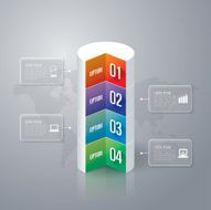 Infographic design vector N54