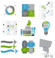 Infographic Templates for Business Vector Illustration N444