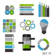 Infographic Templates for Business Vector Illustration N445