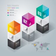 Infographics vector design template N115