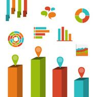 Infographics set elements N4