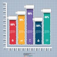 Infographics vector design template N116