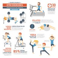 GYM Exercises Infographics