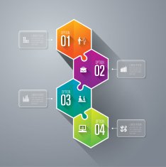 Infographics vector design template N52