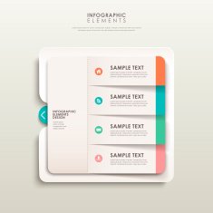 abstract banner infographics N2