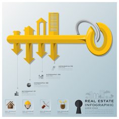 Real Estate And Business Infographic N3