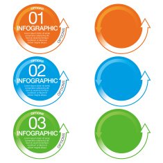 Abstract infographics N45