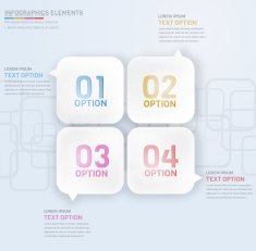 Abstract infographics N50