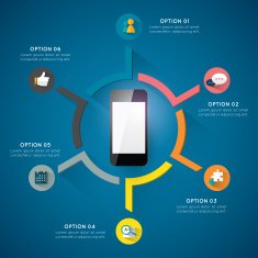 Modern circle template N2