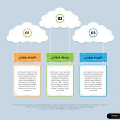 Info graphics Presentation Design Template - Vector illustration N2