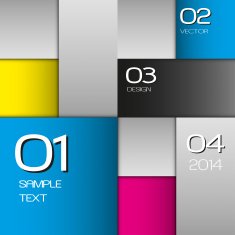 CMYK Squares