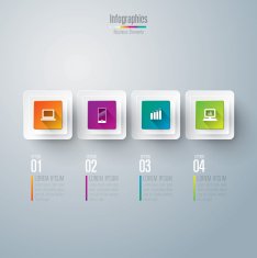 Infographics vector design template N86