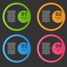Infographic business template vector illustration N477