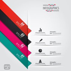 Minimal infographics design Vector N3