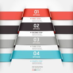 Abstract Infographics banner template N3