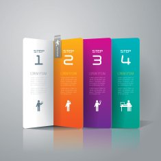 Infographics vector design template N88