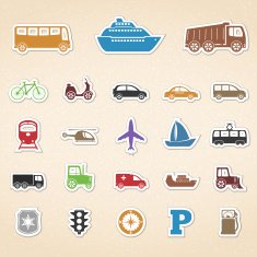Transport icons N20