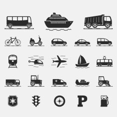 Transport icons N21