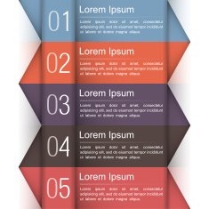 Design Template with Five Elements