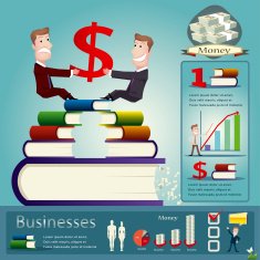 Business infographics vector illustration N2