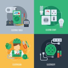 Electricity Flat Icons N2