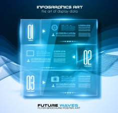 Infographic template with flat UI icons for ttem ranking N3