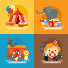 Circus Flat Set