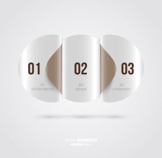 Abstract infographics design N21