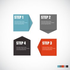 Infographic Templates for Business Vector Illustration N344