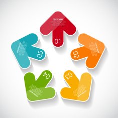 Infographic Templates for Business Vector Illustration N349