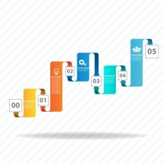 Vector business template N5
