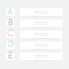 Abstract business info graphics template with icons N38