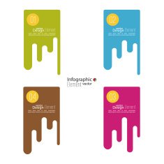Comparative chart with templates for presentation N21