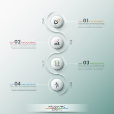 Modern infographic option banner N50