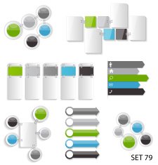 Infographic Templates for Business Vector Illustration N435