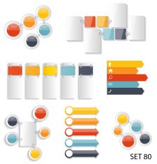Infographic Templates for Business Vector Illustration N440