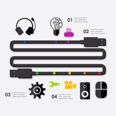 technology infographic N8