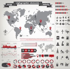 Industry and energy infographics N2