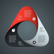 Modern vector template for your business project N77