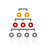 Organization Chart icon on a white background - ProSeries N2