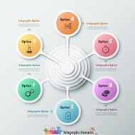 Modern infographic option banner N51