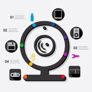 technology infographic N13