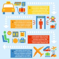 Airport Infographic Set N4