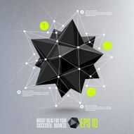 Abstract geometric vector illustration N2