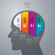 Infographics vector design template N119