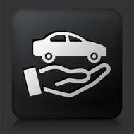 Black Square Button with Car Dealership