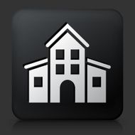 Black square button with School Building N2